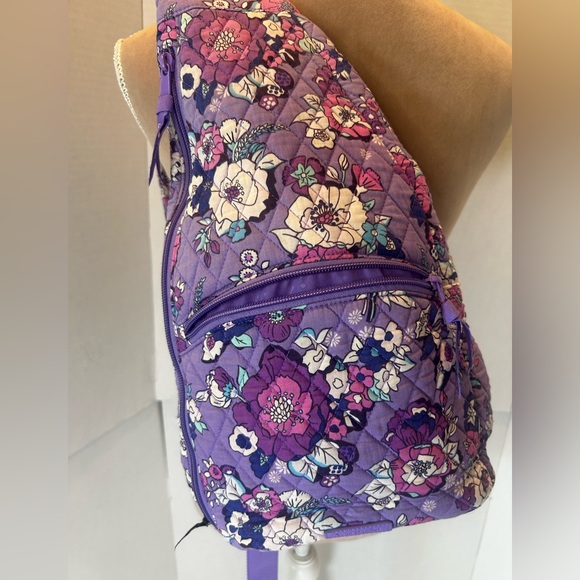 Vera Bradley Handbags - Vera Bradley Purple Floral Quilted shoulder bag